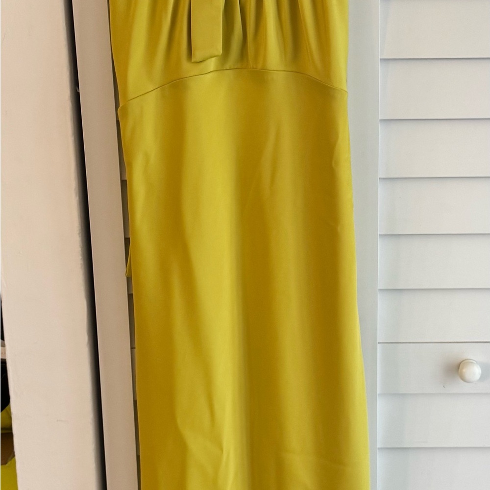 Lulu's Yellow Midi Dress